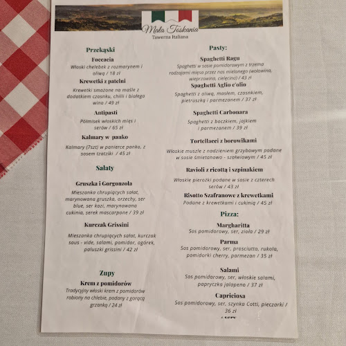 Mała Toskania Tawerna Italiana - Gastronomia