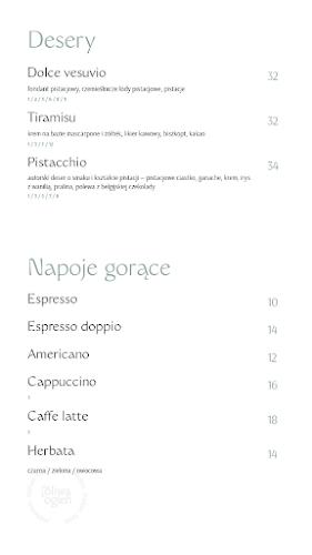 Oliwa i Ogień Oławska - Gastronomia