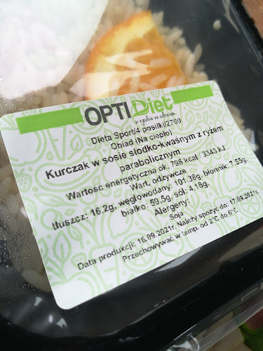 Opinii despre Catering dietetyczny OptiDiet - Dieta pudełkowa în Łajski - Gastronomia