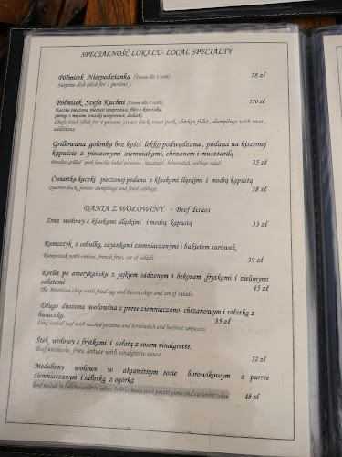 Opinii despre Restauracja Pod Orłem s.c. în Tczew - Gastronomia