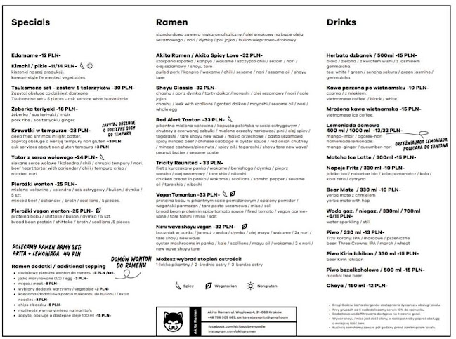 Akita Ramen - Kraków