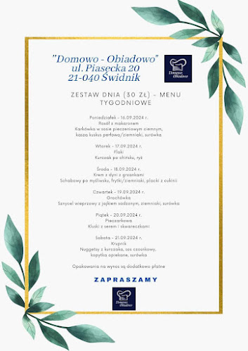 Domowo - Obiadowo - Gastronomia