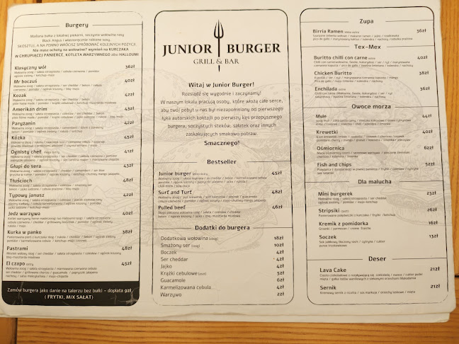Opinii despre Junior Burger în Legnica - Gastronomia
