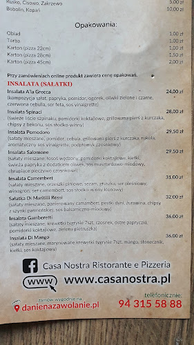 Casa Nostra Ristorante e Pizzeria - Darłowo