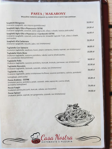 Reviews of Casa Nostra Ristorante e Pizzeria in Darłowo - Gastronomia