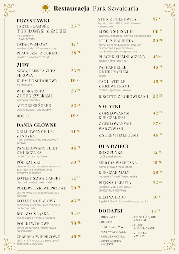 Restauracja Park Szwajcaria