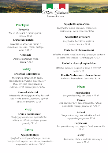 Opinii despre Mała Toskania Tawerna Italiana în Łomża - Gastronomia