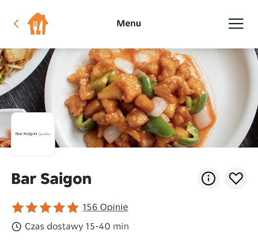 SAIGON BAR - Gastronomia