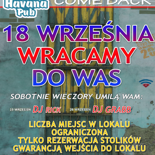 Pub Havana - Gastronomia