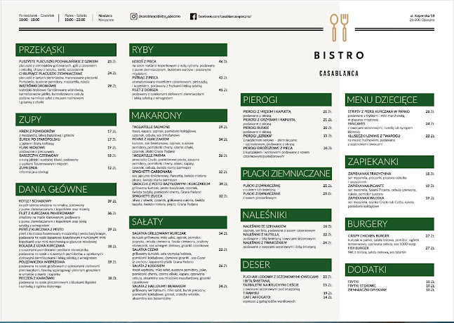 Casablanca Bistro - Restauracja i Catering Opoczno