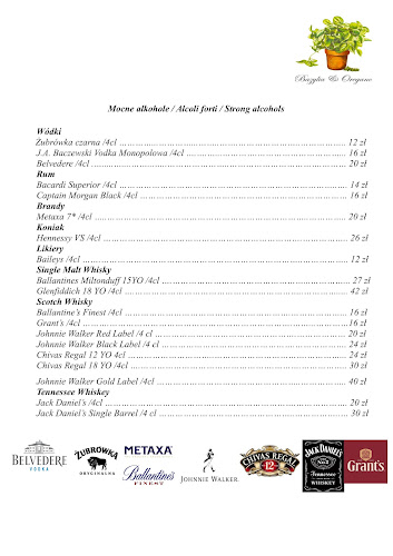 Bazylia&Oregano - Gastronomia