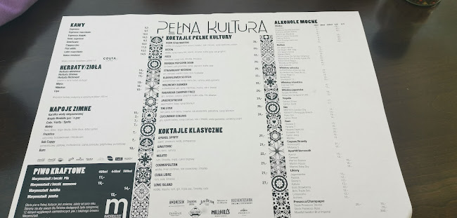 Restauracja Pełna Kultura - Gastronomia