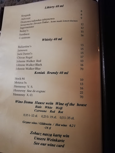 Comentarii opinii despre Restauracja Domek Kata