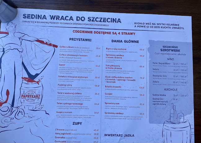 Paprykarz Fish Market - Gastronomia