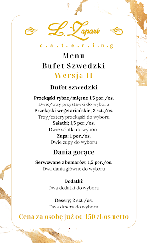 ZAPART Catering, Kompleksowe Usługi Cateringowe - Warszawa