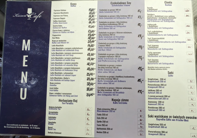 Opinii despre Kurort Café în Kołobrzeg - Gastronomia