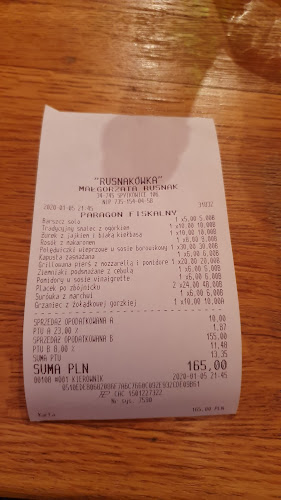 Karczma Rusnakówka Phone number