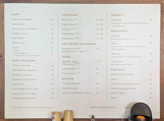 Tartelette Café - Gastronomia