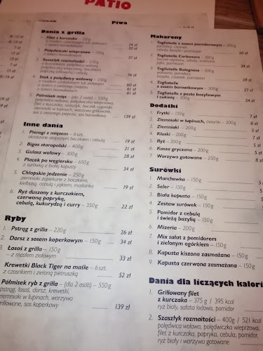 Opinii despre Patio în Katowice - Gastronomia