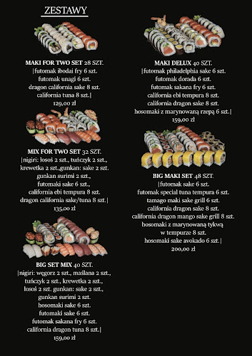 Opinii despre Kassai SUSHI în Pruszków - Gastronomia