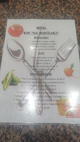 Bar "Na Wspólnej" - Gastronomia