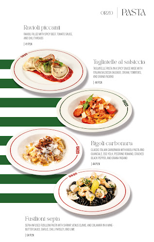 ORZO Verde - Gastronomia