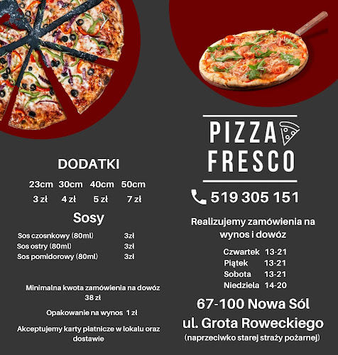 Opinii despre FRESCO PIZZA în Nowa Sól - Gastronomia
