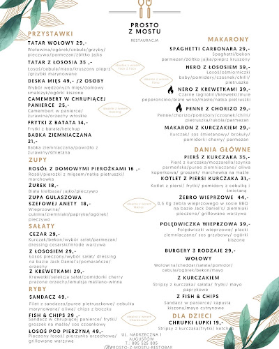 Comentarii opinii despre Prosto Z Mostu Restauracja