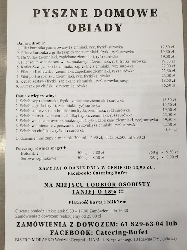 Opinii despre Bistro Morasko în Poznań - Gastronomia