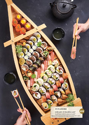 Dom Sushi - Gastronomia