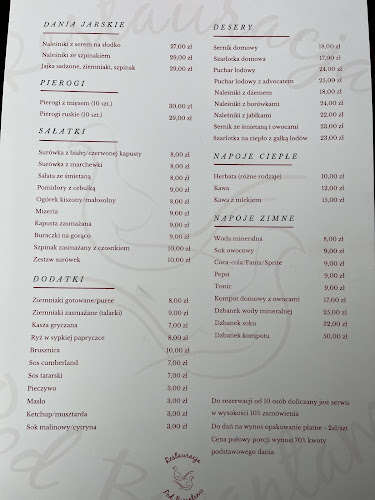 Opinii despre Restauracja "Pod Bażantami" în Wolbrom - Gastronomia