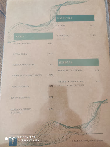 Restauracja Domowy Zakątek - Jurowce