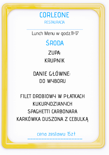 Corleone - Gastronomia