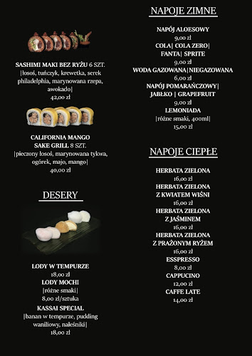 Opinii despre Kassai SUSHI în Pruszków - Gastronomia