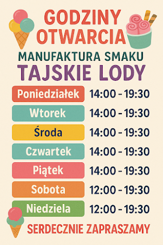 Tajskie Lody Manufaktura Smaku
