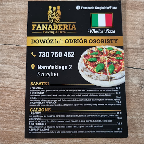 Opinii despre Fanaberia Bowling & Pizza în Szczytno - Gastronomia