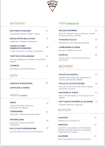 Reviews of Pizzeria e Ristorante Italiano BELLA CIAO in Jawor - Gastronomia