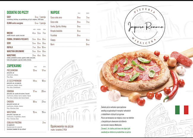 Pizzeria Impero Romano - Gastronomia
