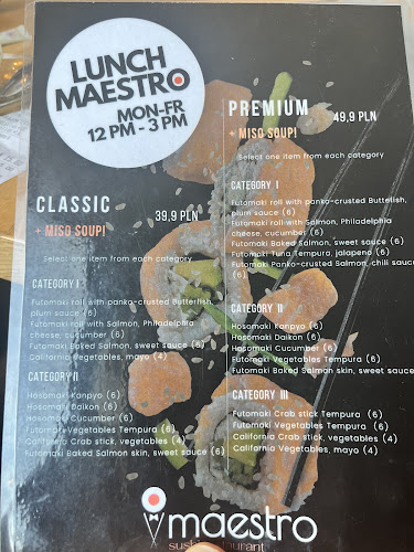 Sushi Maestro & Ramen - Restauracja Sushi Warszawa Wola
