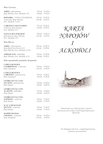 Różany Gościniec - Gastronomia