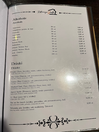 Chata Gieda - Gastronomia