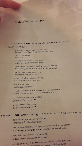 Biały Królik - Gastronomia