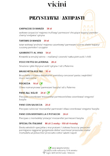 Vicini Trattoria Italiana - Gastronomia
