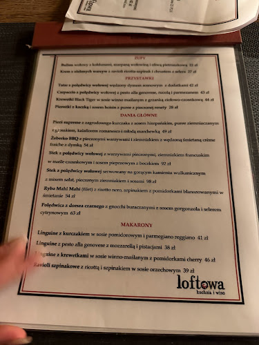 Comments and reviews of Loftowa Restauracja