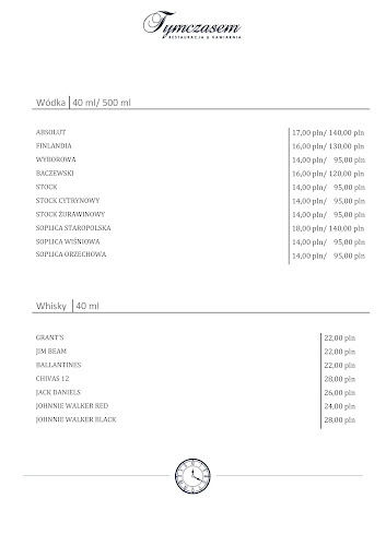 Tymczasem Restauracja & Kawiarnia - Gastronomia
