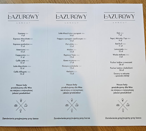 Lazurowy Łańcut Kawiarnia / Lodziarnia