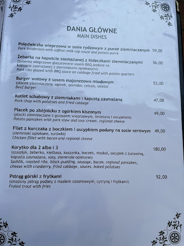 Karczma u Zapotocznego - Gastronomia