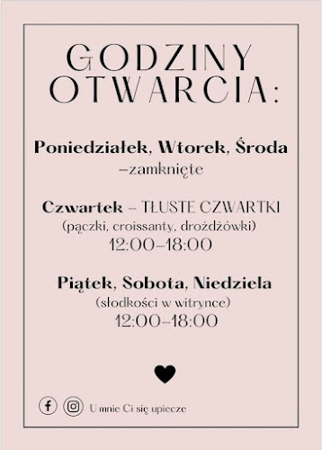 U mnie Ci się upiecze Phone number