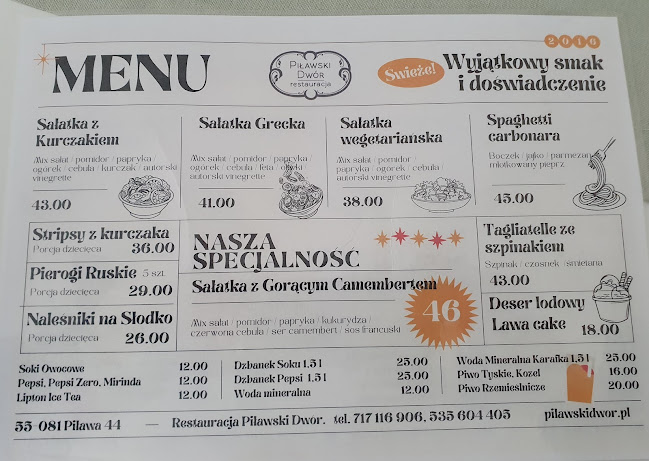 Restauracja Piławski Dwór