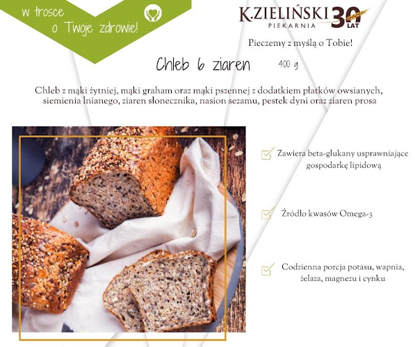 Opinii despre Piekarnia-Cukiernia K.Zieliński în Lubawa - Gastronomia